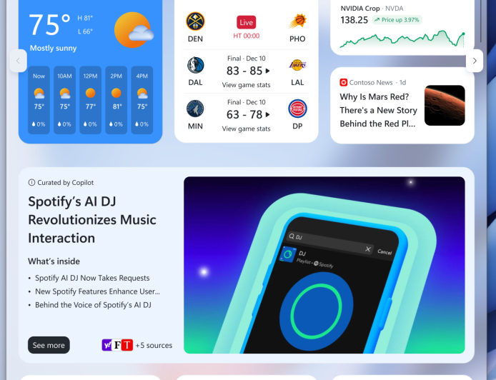 Windows diam-diam menguji manajemen daya AI dan Widget yang didesain ulang